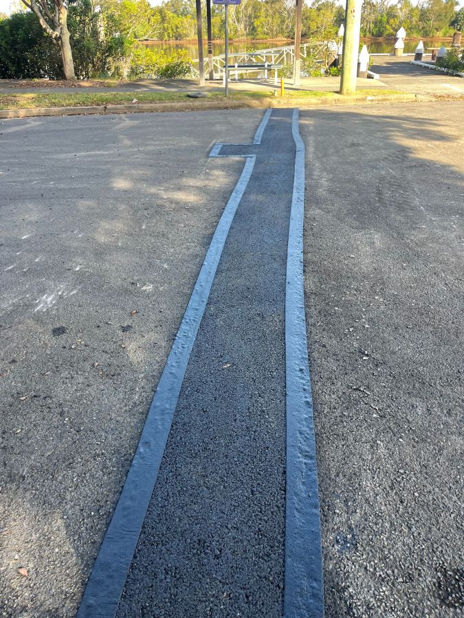 Road resurfaced by Nexpave.